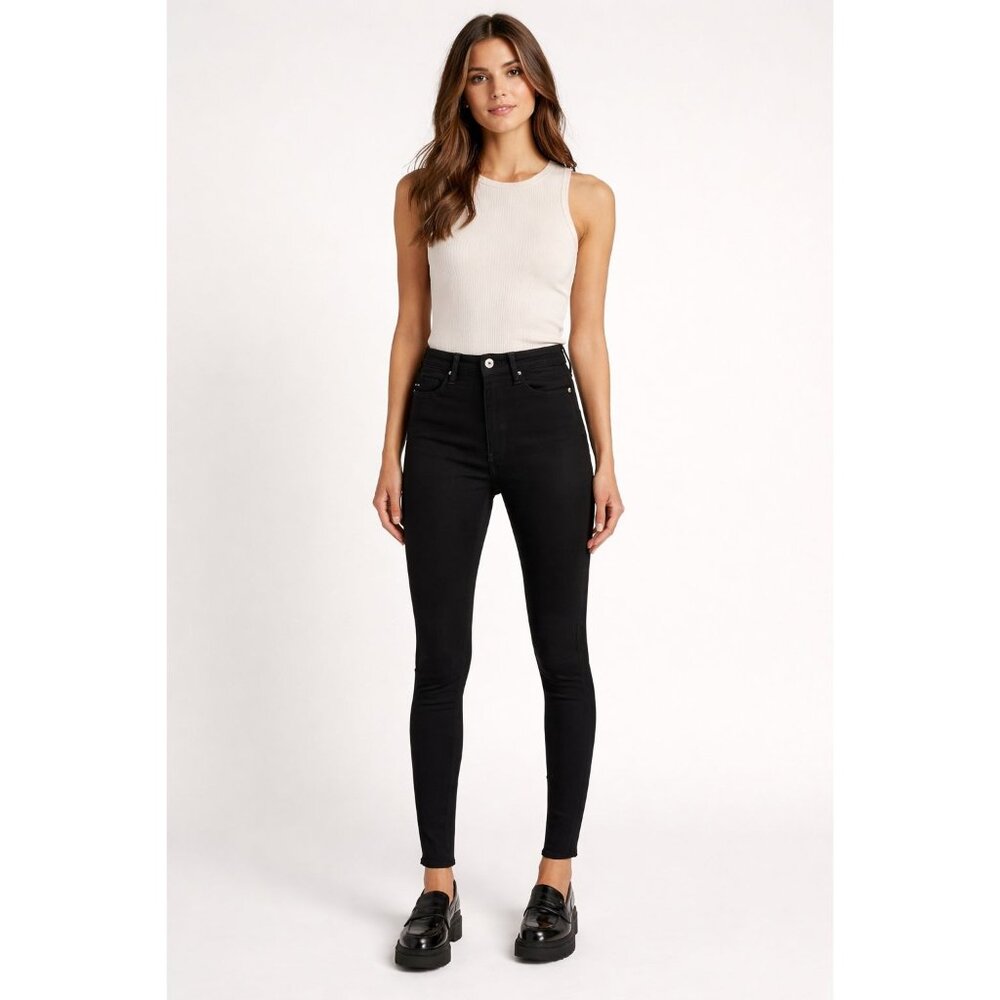 G Star Raw Shape Skinny Black High Rise Stretch Jeans Sz W28 L30 NWOT